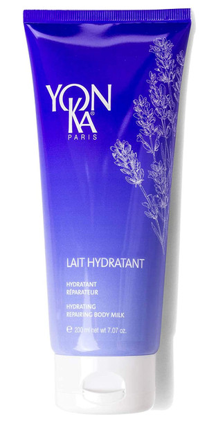 Yon-Ka Lait Hydrant Body Milk, Hydrating and Regenerating Body Lotion with Glycerin and Sweet Almond Oil, Nourish Dry Skin (7.07oz / 200ml)