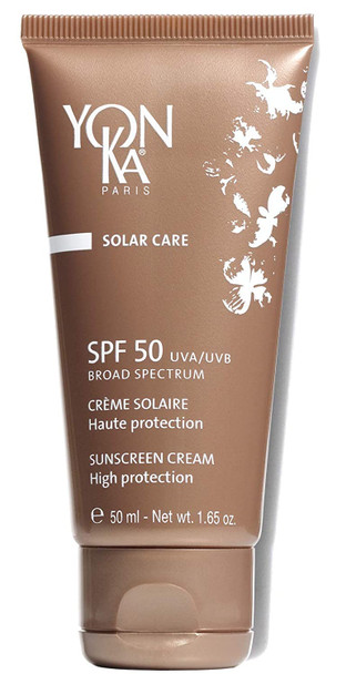 Yon-Ka Sunscreen SPF 50 (50ml) Broad Spectrum Facial Sunscreen UVA/UVB Protection, Dermatologist Tested Quick Absorbing Formula, Paraben-Free