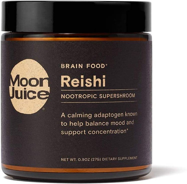 Reishi by Moon Juice - Organic Reishi Mushroom Powder Extract (700mg 1,3 and 1,6 Beta-Glucans per Serving) - Supports Mood, Concentration & Healthy Immune System - Vegan, Non-GMO (1.3oz)