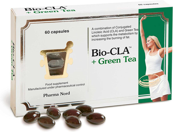 Pharma Nord Bio CLA and Green Tea - Pack of 60 Capsules