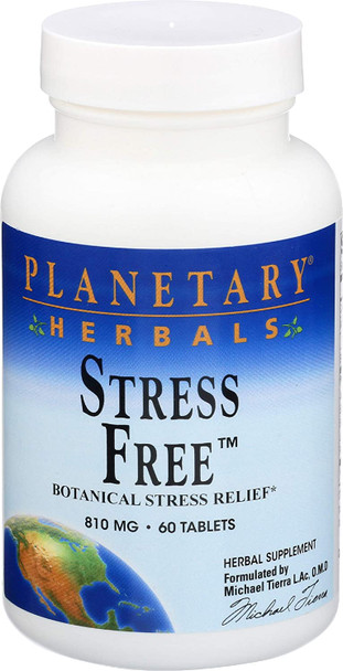 Planetary Herbals, Stress Free, 60 Tablets