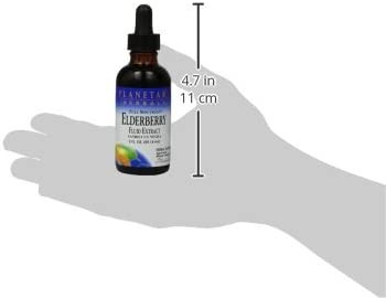 Planetary Herbals Full Spectrum Elderberry Fluid Extract Supplement, 2 Fluid Ounce