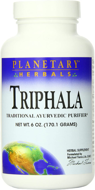 Planetary Herbals Triphala Internal Cleanser Powder, 6 Ounce