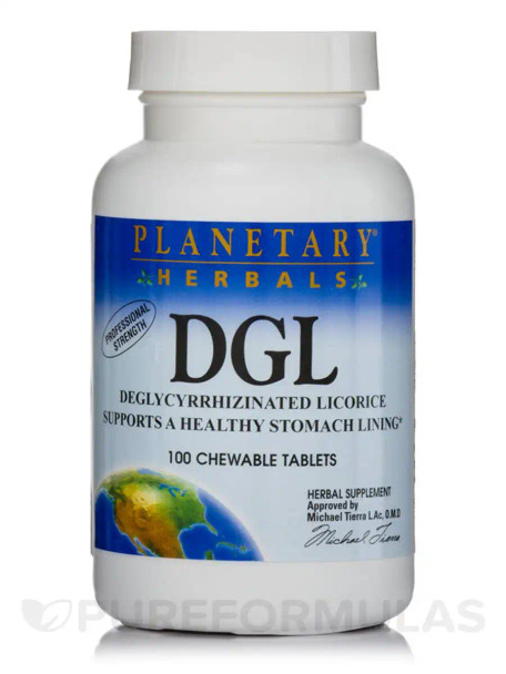 DGL Licorice Planetary Herbals 100 Tabs DGL Licorice Planetary Herbals 100 Tabs