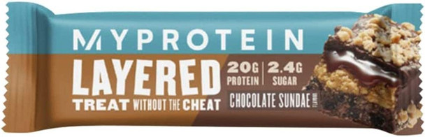 My Protein Layered Treat Without The Cheat Chocolate Sundae Flavour, 60g