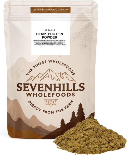 Sevenhills Wholefoods Organic Raw Hemp Protein Powder 1kg