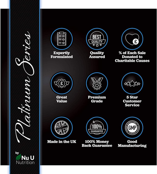 Magnesium Glycinate with Vitamin B6, Zinc and Pantothenic Acid - 250mg Elemental Magnesium from Chelated Magnesium - 120 Magnesium Bisglycinate Capsules - Vegan & Vegetarian