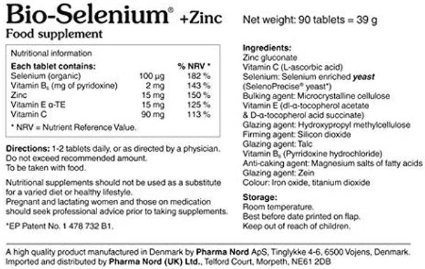 Pharma Nord Bio Selenium 90 Tablets