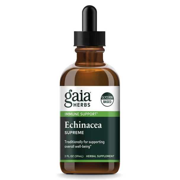 Gaia Herbs Echinacea Supreme, 2-Ounce Bottle