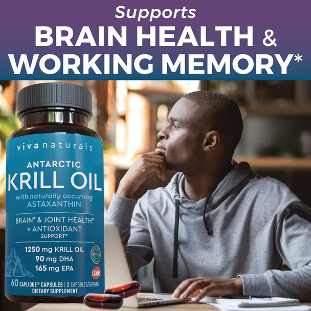 Antarctic Krill Oil and Elderberry, Vitamin C, Zinc and Vitamin D3 5000 IU Bundle, 1250 mg of Krill Oil Providing Omega 3 EPA and DHA for Joint Health, Elderberry for Immune Support