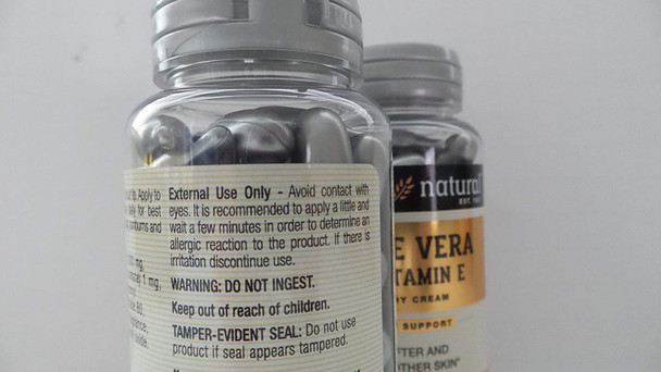 2 Pack Special of Mason Natural Aloe Vera & Vitamin E - 60 caps per Bottle