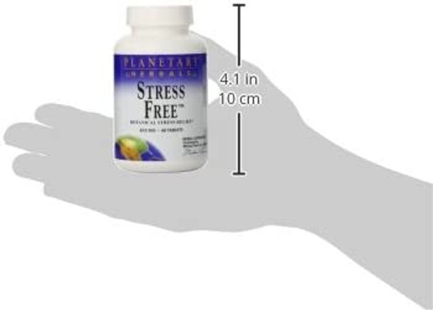 Planetary Herbals Stress Free Calm Formula Tablets, 810mg, 60 Count