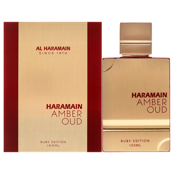 Al Haramain Amber Oud Ruby Eau De Parfum for Unisex 3.4 Ounce