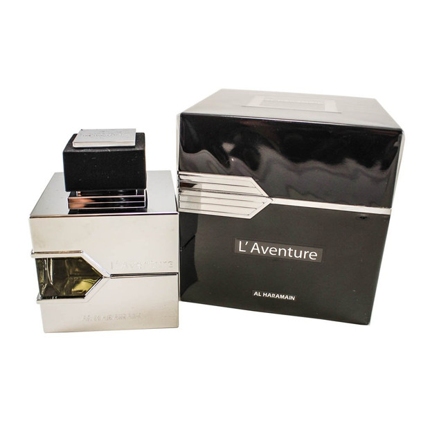 Al Haramain L Aventure Eau de Parfum 3.33 Ounce (100 ml) Black