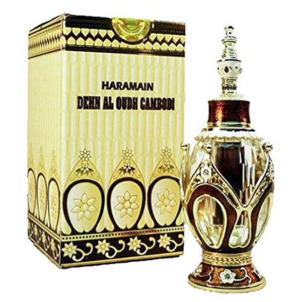 Haramain Dehn al Oud Cambodia for Men and Women (Unisex) CPO - Concentrated Perfume Oil (Attar) 3 ML (0.10 oz)