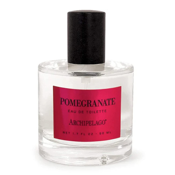 Archipelago Botanicals Pomegranate Eau de Toilette | Pomegranate, Valencia Orange and White Peach | Personal Perfume (1.64 oz)