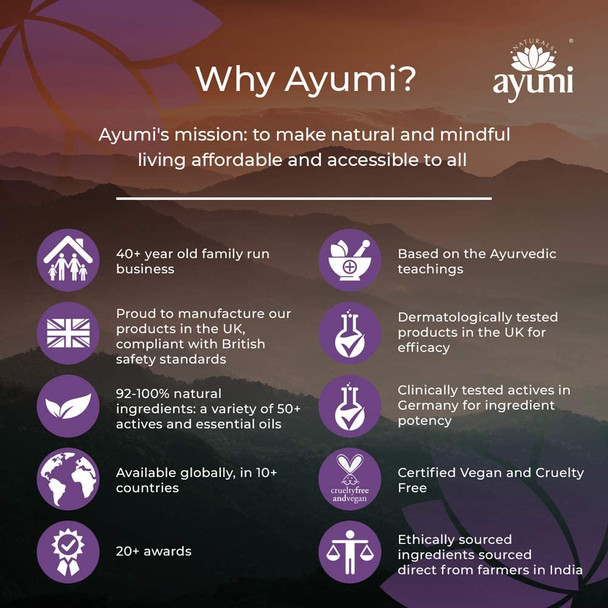 Ayumi Pure Henna (Mendhi), Natural Herb Powder Which Soothes the Scalp & Conditions the Hair, Considered to Support Hair Growth - 1 x 200g