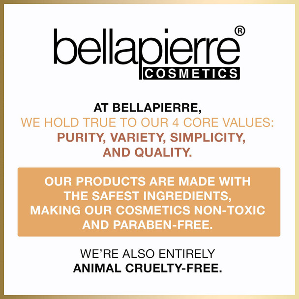 bellapierre Safari Eyeshadow Palette | 35 Shades in Matte, Satin, Shimmer, & Foil Finishes | Non-Toxic & Paraben Free | Vegan & Cruelty Free