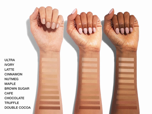 bellapierre Compact Mineral Foundation SPF 15 | Vegan & Cruelty Free | Full Coverage | Hypoallergenic & Safe for All Skin Types | Oil & Talc Free - 0.35 Oz - Nutmeg