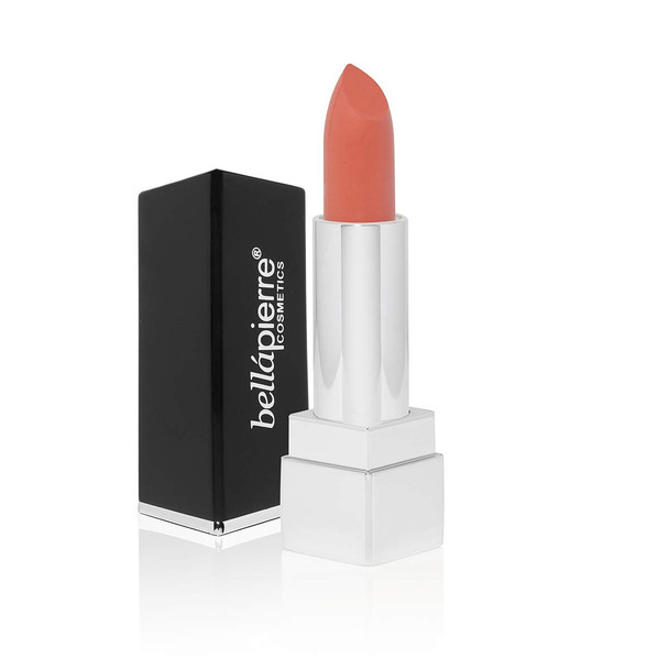 bellapierre Matte Lipstick | Richly Pigmented Mineral Lipstick | 100% Natural Formulation | Non-Toxic, Cruelty and Paraben Free | Sun Protection | Long Lasting Nourishing Color – Pumpkin Spice