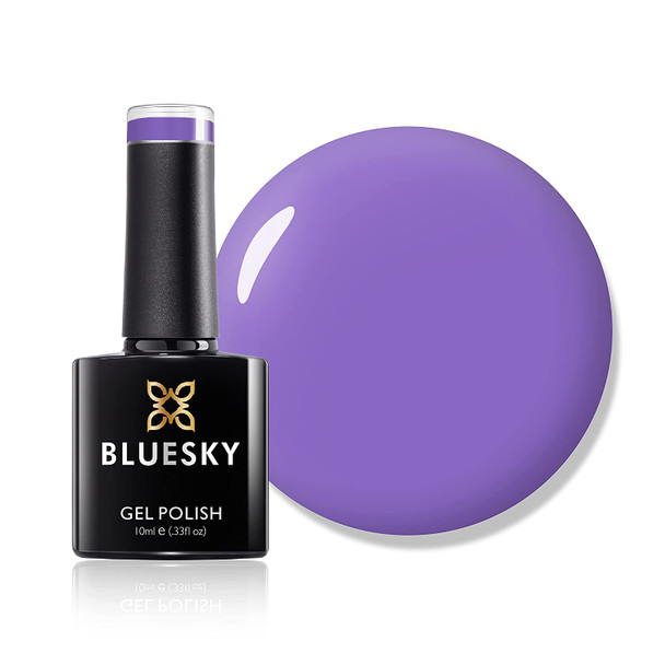 Bluesky Gel Nail Polish Color 80548 Lilac Longing Soak Off LED UV Light - Chip Resistant & 21-Day Wear 0.33 Fl Oz