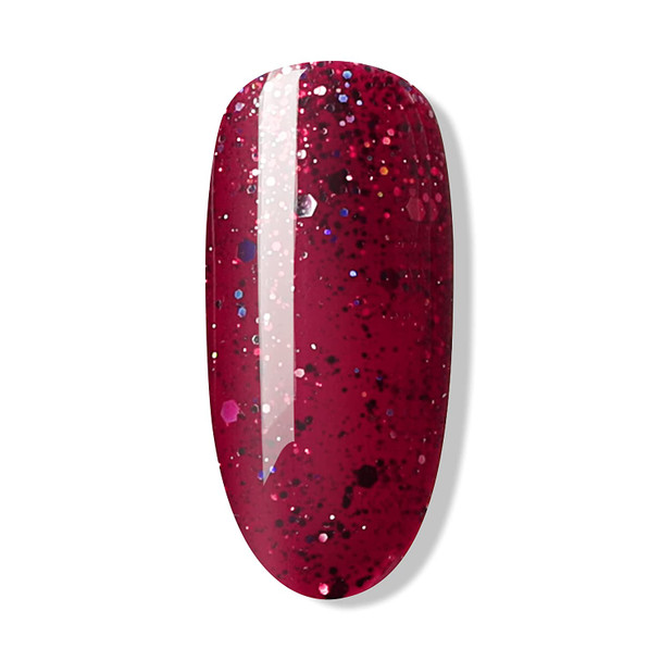 Bluesky Gel Nail Polish Color BLZ35 Scarlett Red Soak Off LED UV Light - Chip Resistant & 21-Day Wear 0.33 Fl Oz