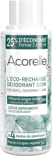 Acorelle Deodorant Refill Lotus Bergamot - NEW