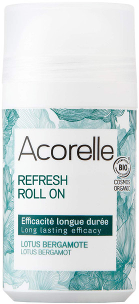 Acorelle Lotus Bergamot Deodorant Roll-on - Long Lasting