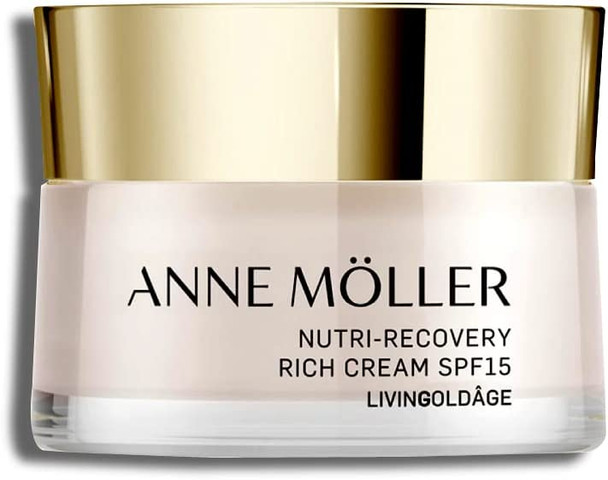 ANNE MOLLER Livingoldage Nutri Recovery Rich Cream SPF15 50 ml