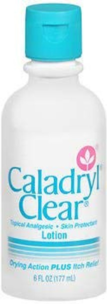 Caladryl Clear Skin Protectant Lotion - 6 OZ, Pack of 4