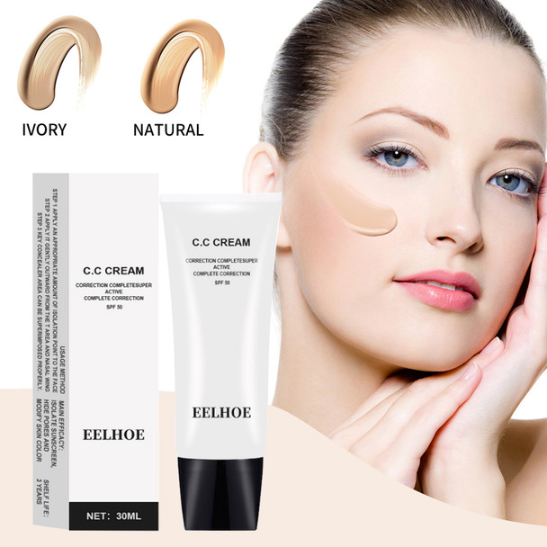 CC Primer, Pore Foundation Cream Invisible Pore Face Primer Makeup