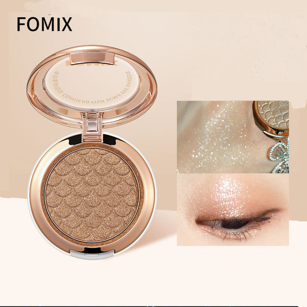 FOMIX Shimmery Highlighting Eyeshadow Palette Sheer Finish