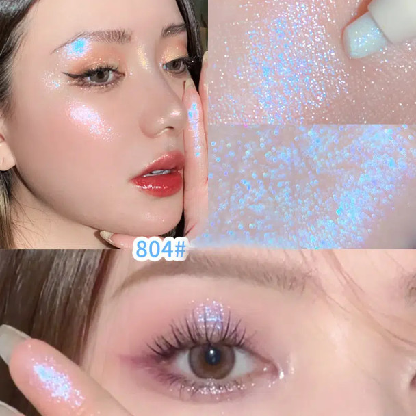 Galaxy Eyeshadow Stick Eye Makeup Long Lasting Waterproof Glitter Eyeshadow Pencil Makeup Metallic Glitter Eyeshadow