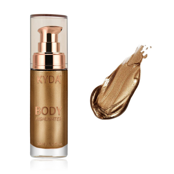 Makeup Waterproof Moisturizing Face Body Luminizer Face Body Glow Illuminator, Bronze Body Luminizer Glow For Face & Body