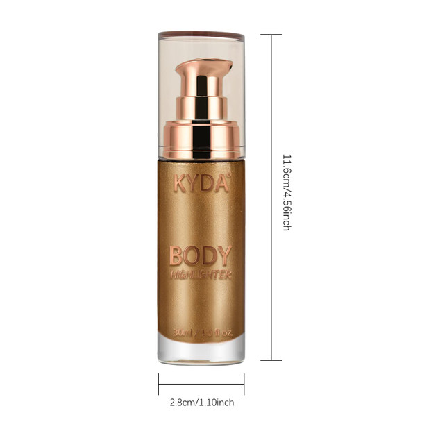 Makeup Waterproof Moisturizing Face Body Luminizer Face Body Glow Illuminator, Bronze Body Luminizer Glow For Face & Body