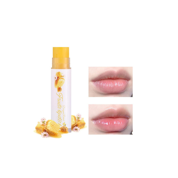 Moisturizing Color-Changing Lip Balm, Natural Lip Repair Chapstick Lip Stain, Fruit Lipstick Lip Glaze Reduce Dullness