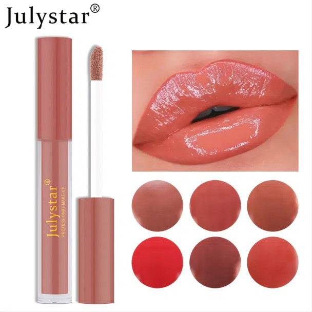 Ulystar Liquid Lipstick Lip Gloss Glaze Shimmer Glossy Waterproof Long-lasting Makeup Cosmetic