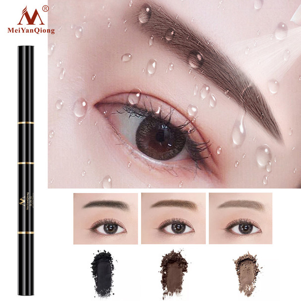 Waterproof Automatic Double-Headed Eyebrow Pencil