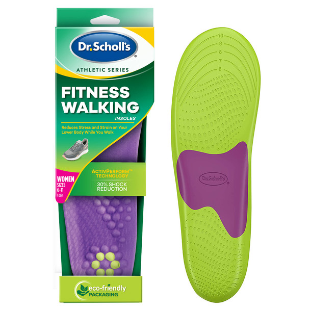 FITNESS WALKING INSOLES Women's 6-10