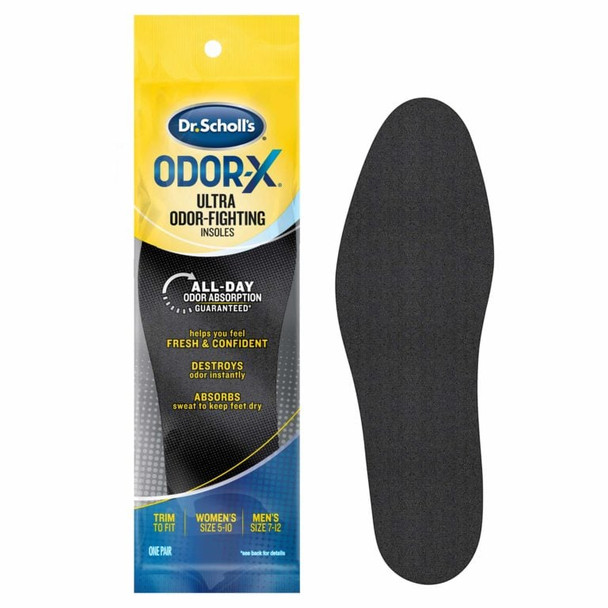 ODOR-X® ODOR-FIGHTING INSOLES