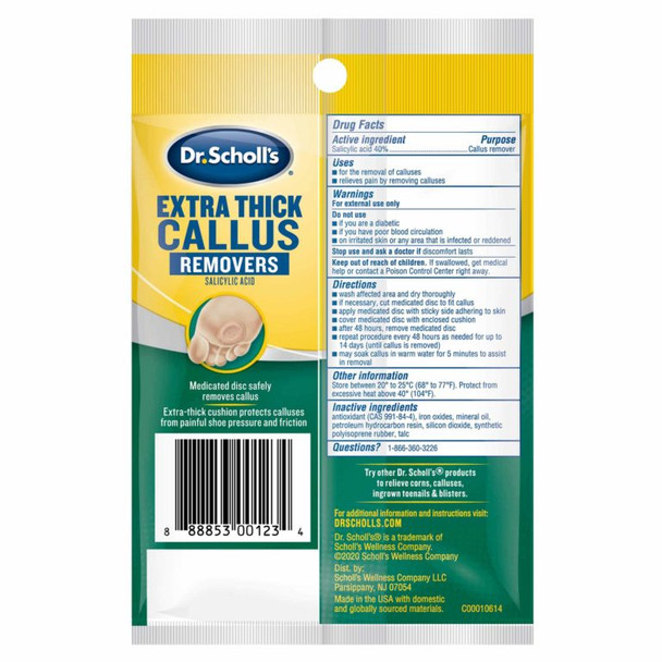 Extra Thick Callus Removers