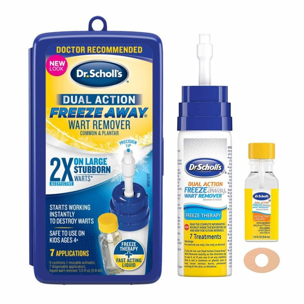 Dual Action Freeze Away Wart Remover