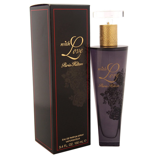 Paris Hilton with Love Eau De Parfum Spray for Women, 3.4 Ounce