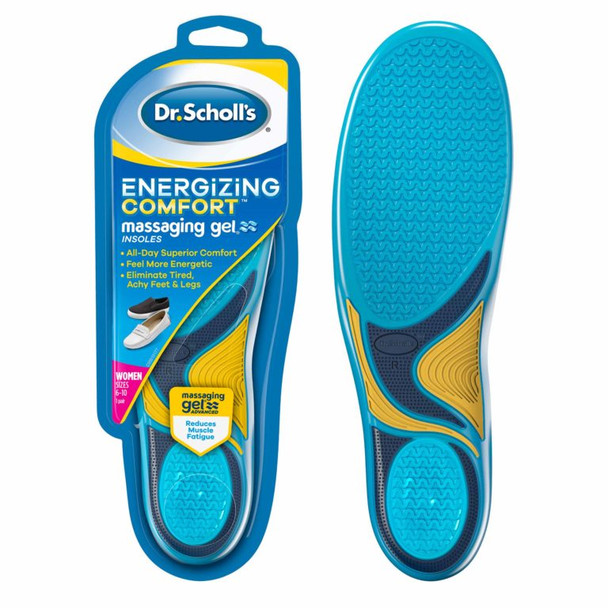 ENERGIZING COMFORT WITH MASSAGING® GEL INSOLES Women's 6-10