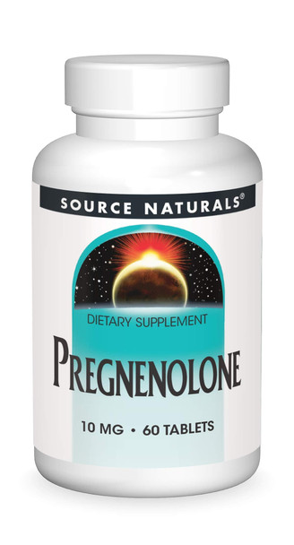 Source Naturals Pregnenolone 10mg, 60 Tablets