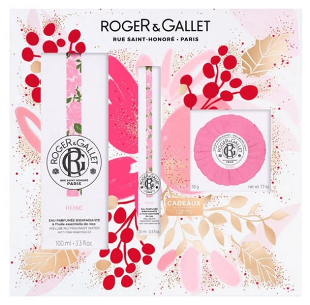 Roger & Gallet Rose Fragrant Trio Set 2022