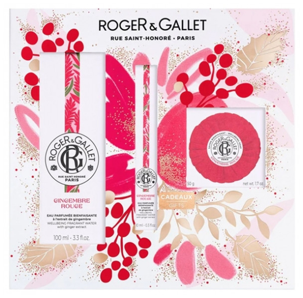 Roger & Gallet Gingembre Rouge Trio Scented Set 2022