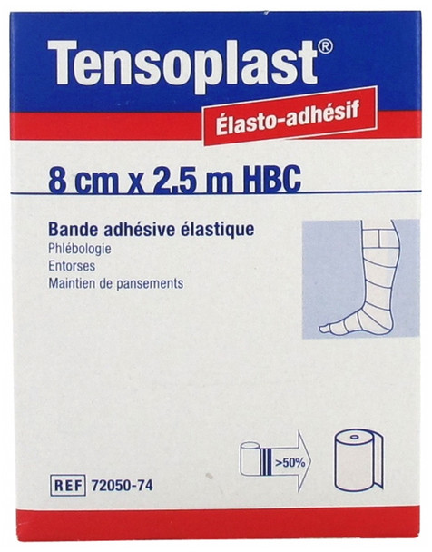 Essity Tensoplast Elastic Adhesive Tape 8cm x 2,5m HBC Chair