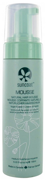 Suncoat Natural Hair Foam Medium Hold 190ml