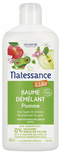 Natessance Kids Organic Apple Detangling Balm 250ml